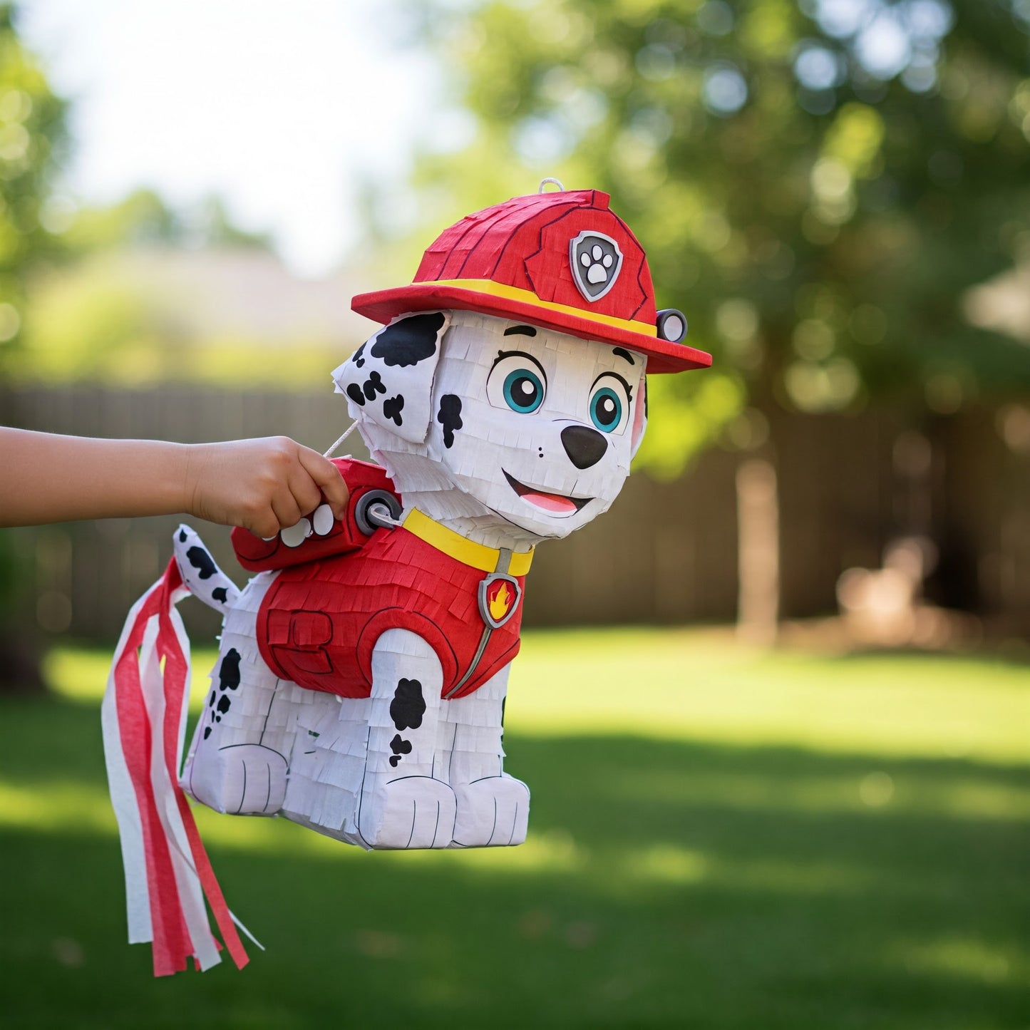 Paw Patrol Marshall the Pup Dog 24" Piñata with Stick & Blindfold Birthday Party Gift