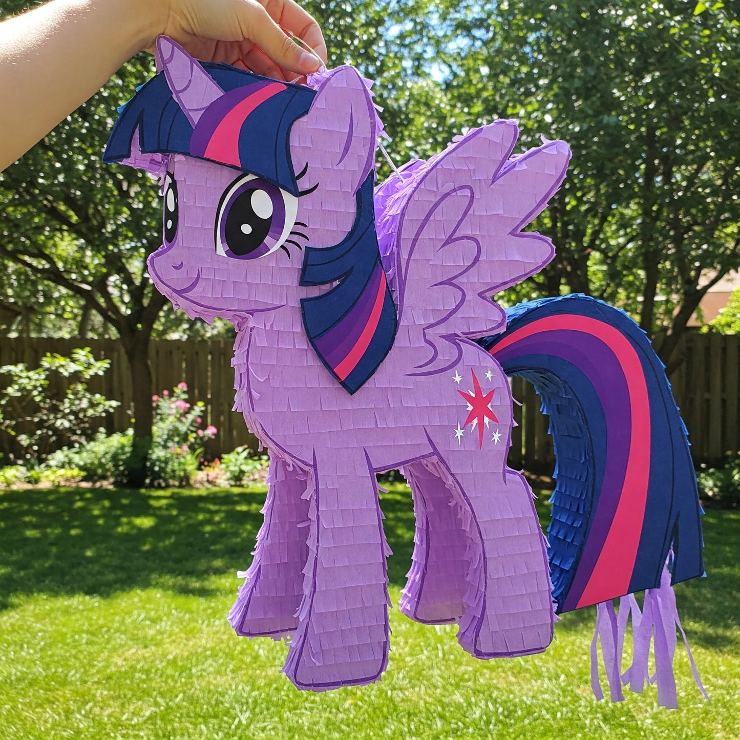 My Little Pony Twilight Sparkle 24" Piñata with Stick & Blindfold Birthday Party Gift