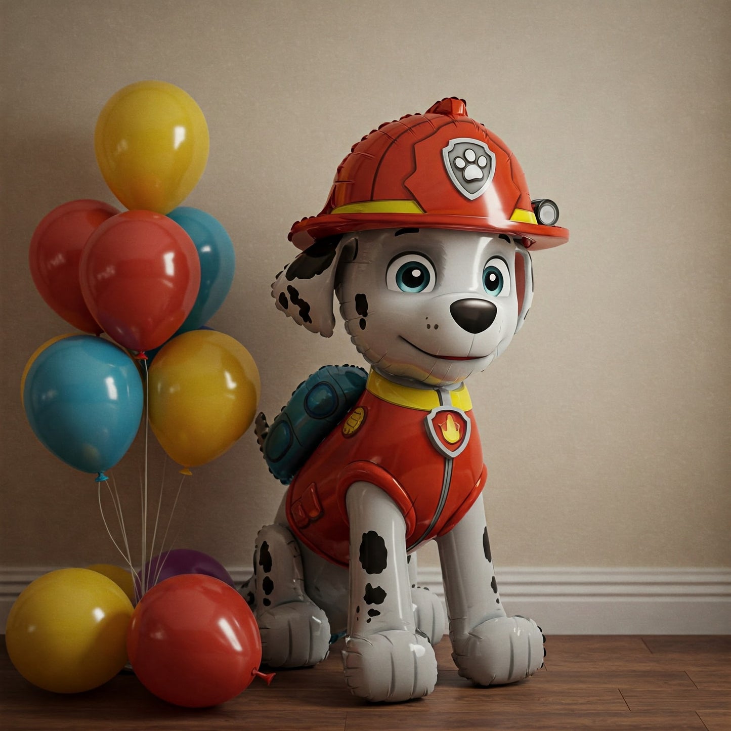 Paw Patrol Marshall Pup Dog 3.5 Foot Foil Balloon Birthday Party Gift