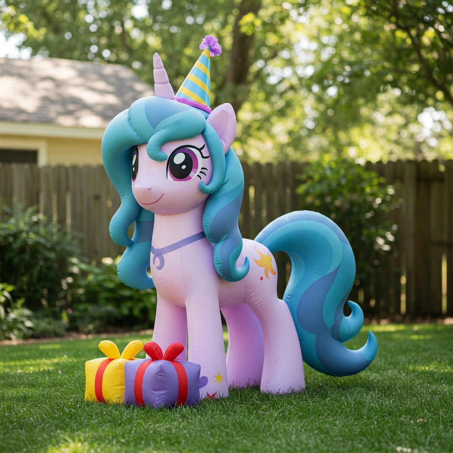 My Little Pony Izzy Moonbow 4 Foot Yard Inflatable Blow Up Birthday Party Gift