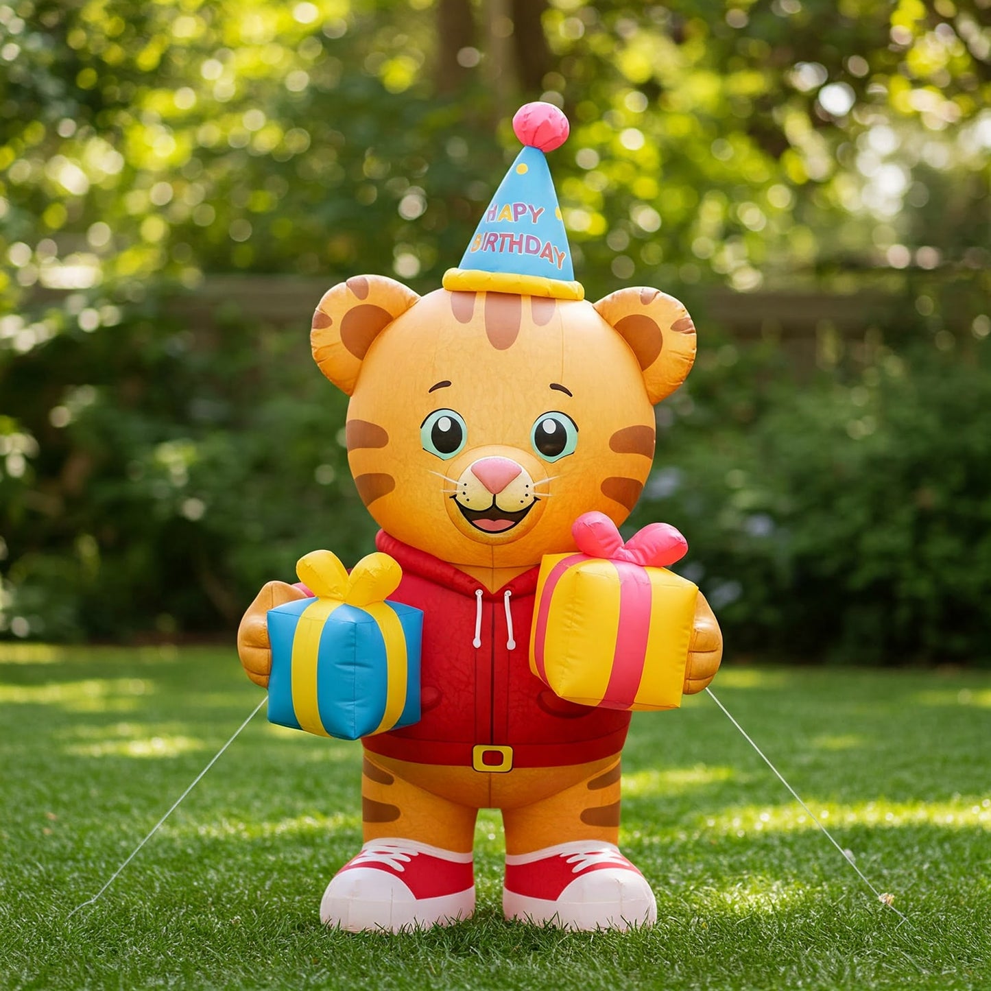 Daniel Tiger 4 Foot Yard Inflatable Blow Up Birthday Party Gift