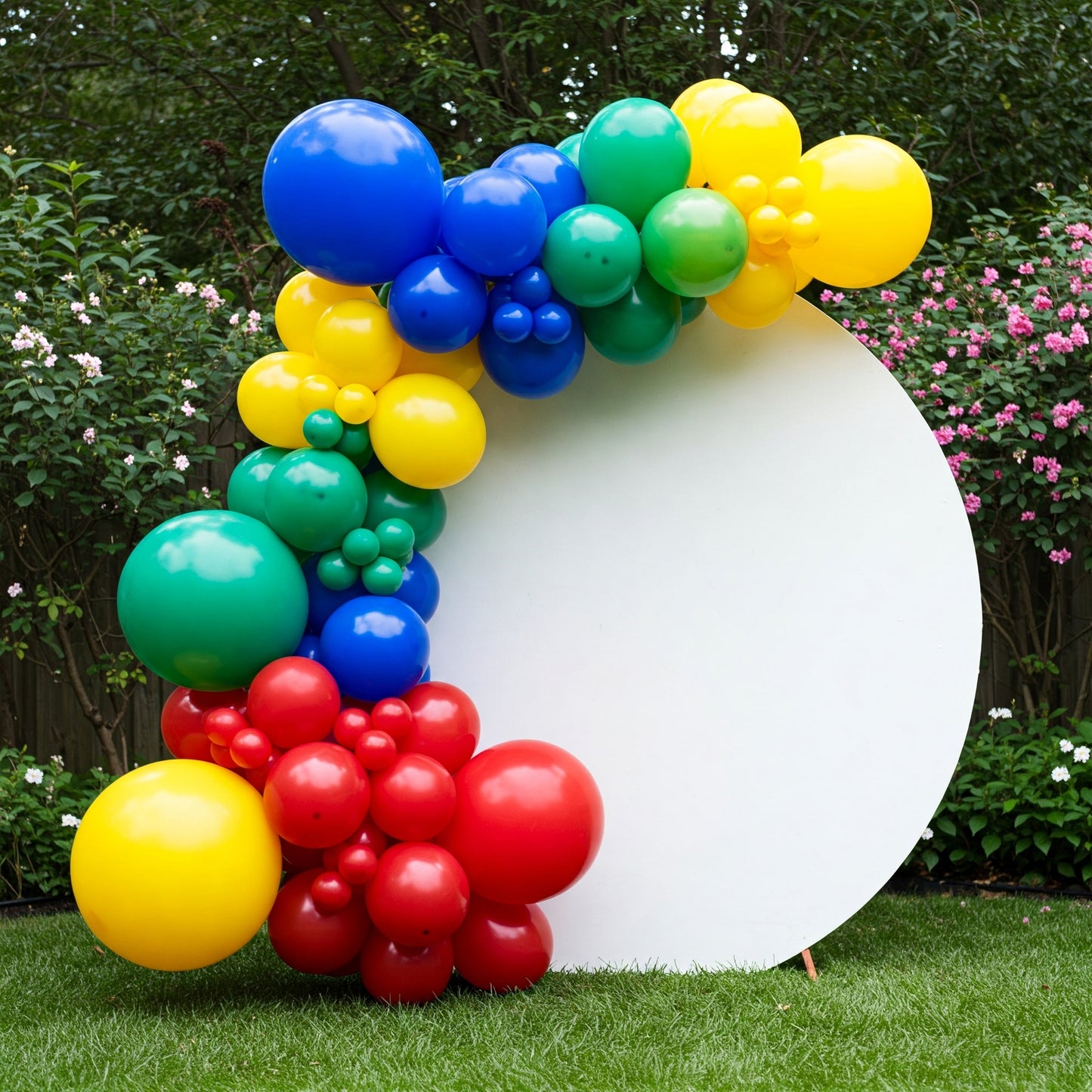 164 pcs Super Mario Bros Inspired Red Green Yellow Blue Balloon Arch Garland Kit Birthday Party Gift