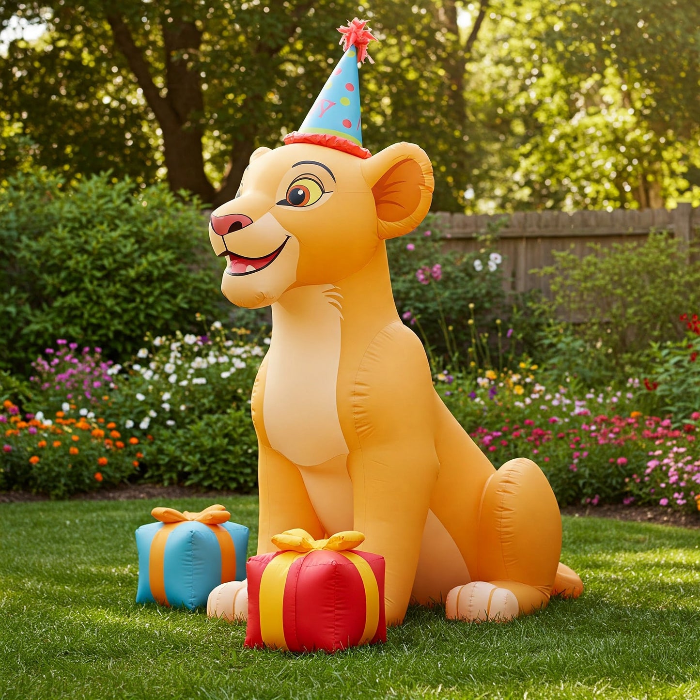 The Lion King Sarabi 4 Foot Yard Inflatable Blow Up Birthday Party Gift