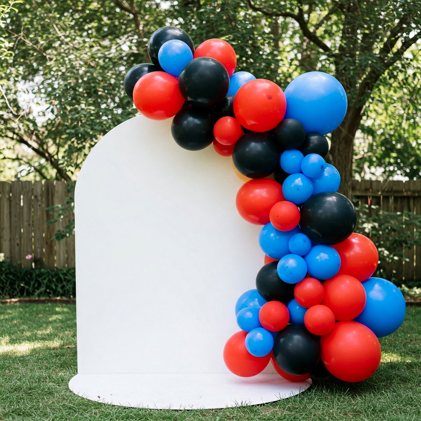 164 pcs Spidey Amazing Friends Inspired Red Black Blue Balloon Arch Garland Kit Birthday Party Gift