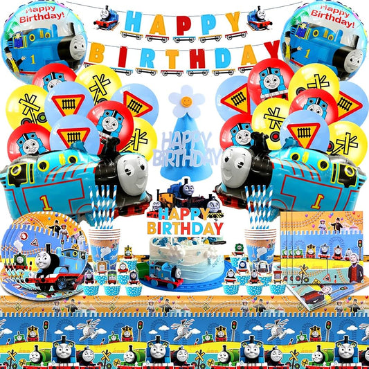 Thomas and Friends Birthday Party Supplies Decorations  - Tableware, Cups, Plates, Napkins, Banners and More