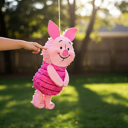 Winnie the Pooh Piglet 24" Piñata with Stick & Blindfold Birthday Party Gift