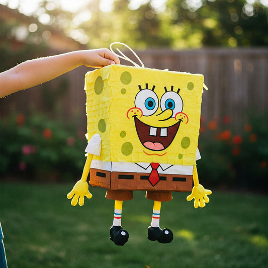 SpongeBob SquarePants 24" Piñata with Stick & Blindfold Birthday Party Gift