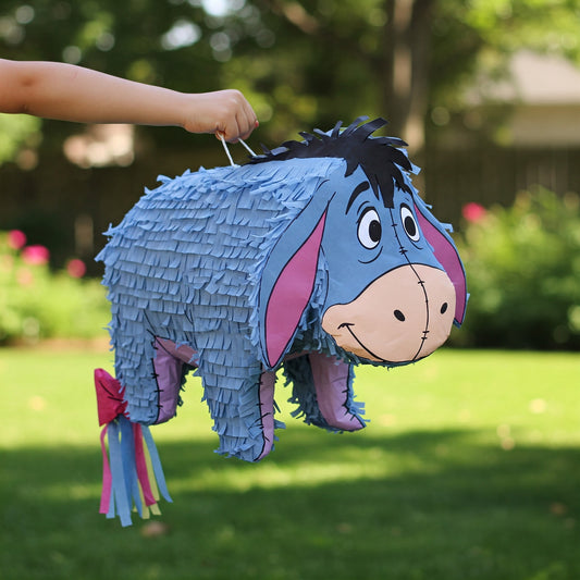 Winnie the Pooh Eeyore 24" Piñata with Stick & Blindfold Birthday Party Gift