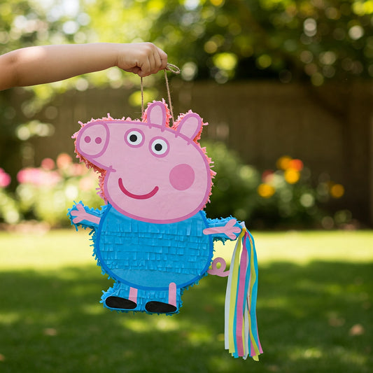 Peppa Pig George 24" Piñata with Stick & Blindfold Birthday Party Gift