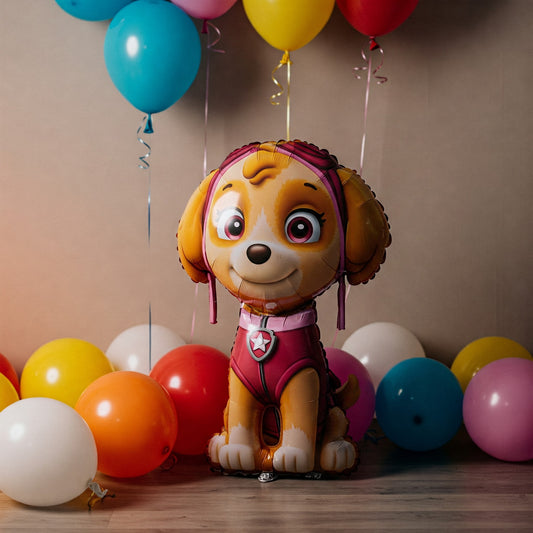 Paw Patrol Skye Pup Dog 3.5 Foot Foil Balloon Birthday Party Gift