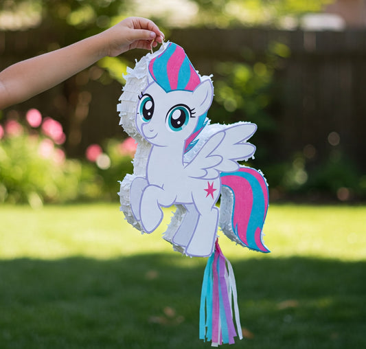 My Little Pony Zipp Storm 24" Piñata with Stick & Blindfold Birthday Party Gift