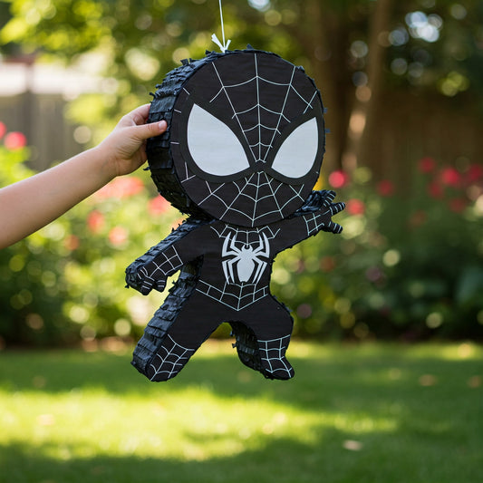 Spidey and his Amazing Friends Venom 24" Piñata with Stick & Blindfold Birthday Party Gift