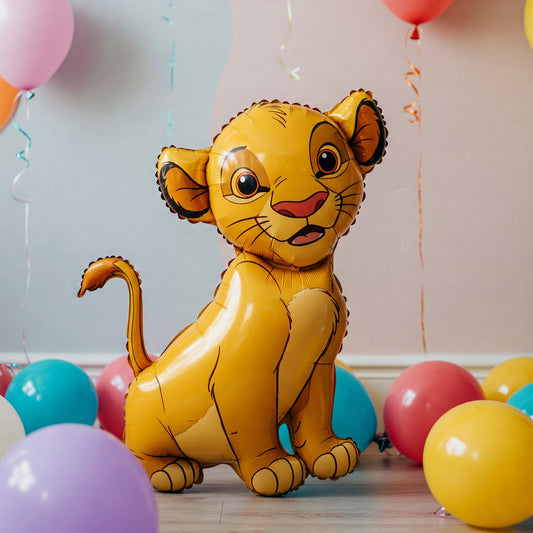 The Lion King Simba Cub 4 Foot Foil Balloon Birthday Party Gift