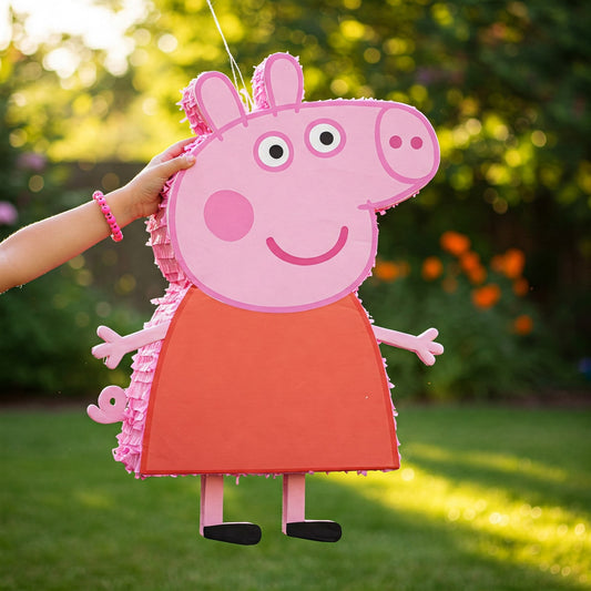 Peppa Pig 24" Piñata with Stick & Blindfold Birthday Party Gift