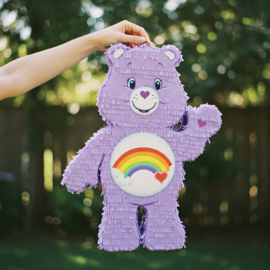 Care Bears Share Bear 24" Piñata with Stick & Blindfold Birthday Party Gift