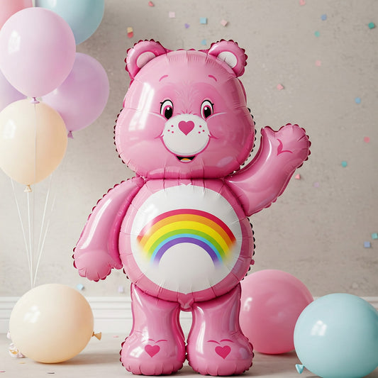 Care Bears Cheer Bear 4 Foot Foil Balloon Birthday Party Gift
