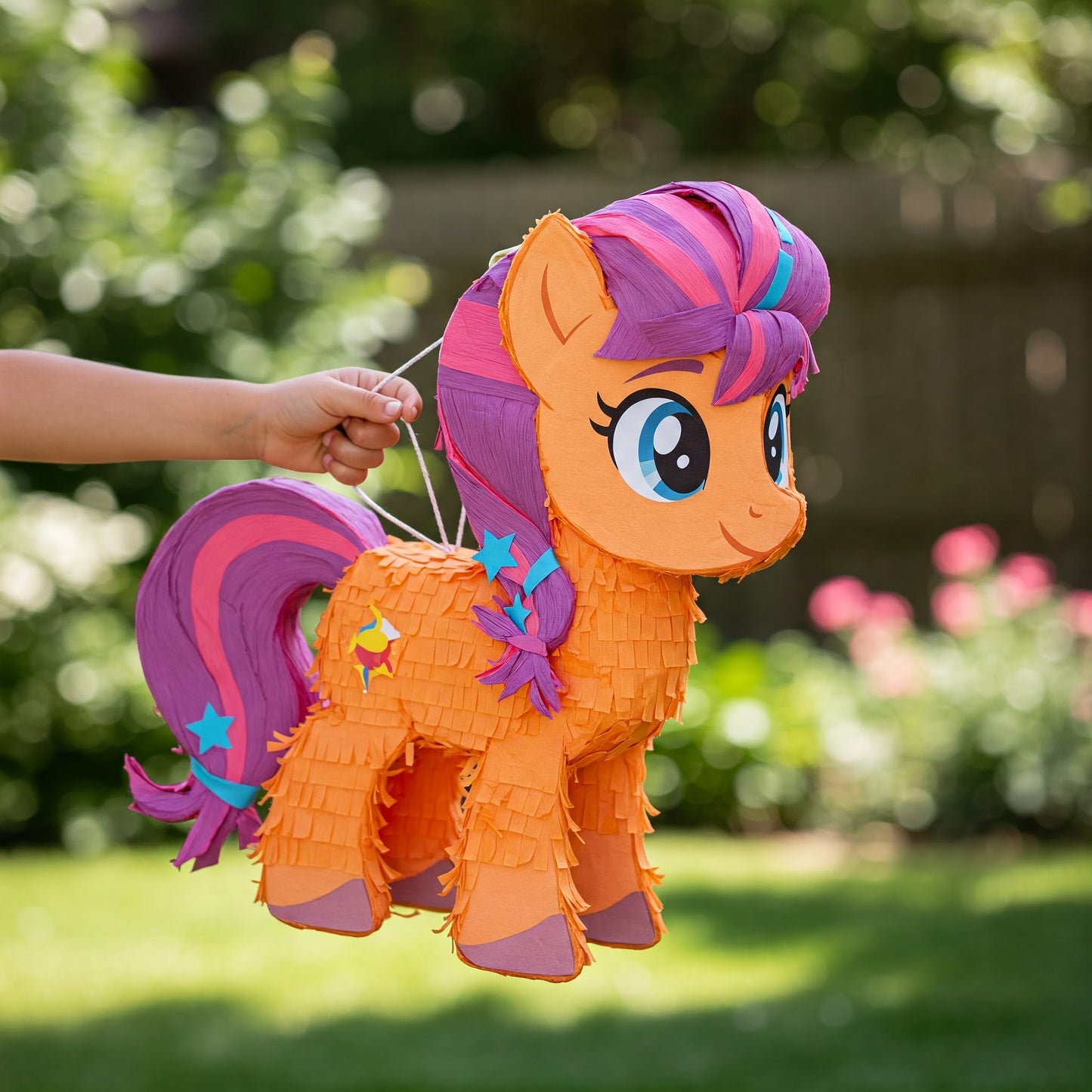 My Little Pony Sunny Starscout 24" Piñata with Stick & Blindfold Birthday Party Gift