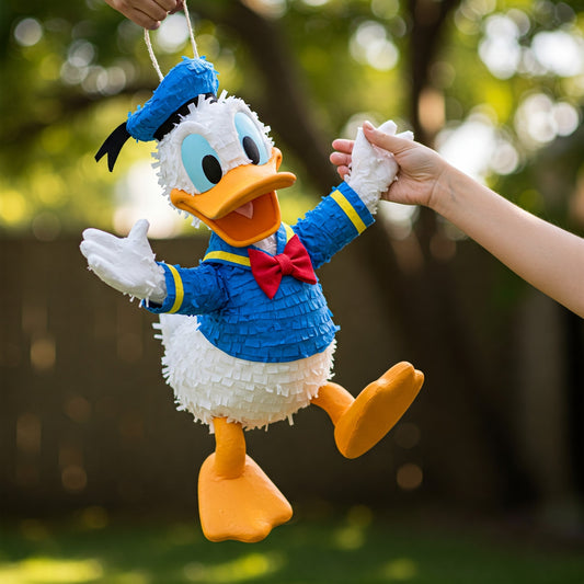 Donald Duck 24" Piñata with Stick & Blindfold Birthday Party Gift
