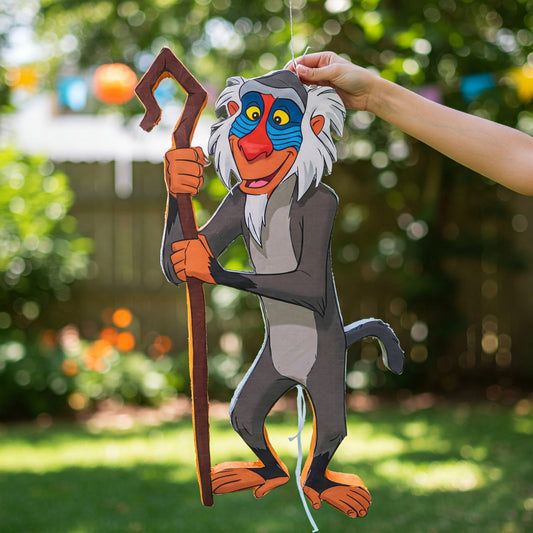 The Lion King Rafiki 24" Piñata with Stick & Blindfold Birthday Party Gift