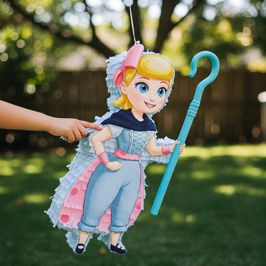 Toy Story Bo Peep 24" Piñata with Stick & Blindfold Birthday Party Gift