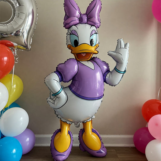 Mickey Mouse Clubhouse Daisy Duck 4 Foot Foil Balloon Birthday Party Gift