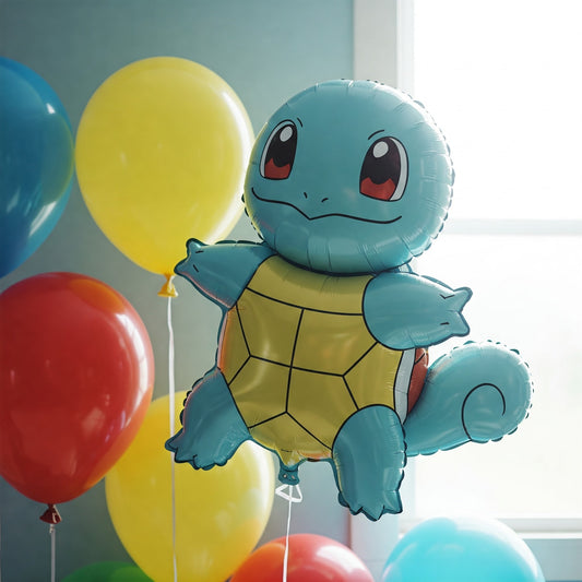 Pokemon Squirtle 3.5 Foot Foil Balloon Birthday Party Gift