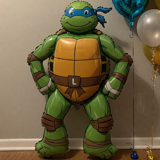 TMNT Ninja Turtles Leo Leonardo 4 Foot Foil Balloon Birthday Party Gift