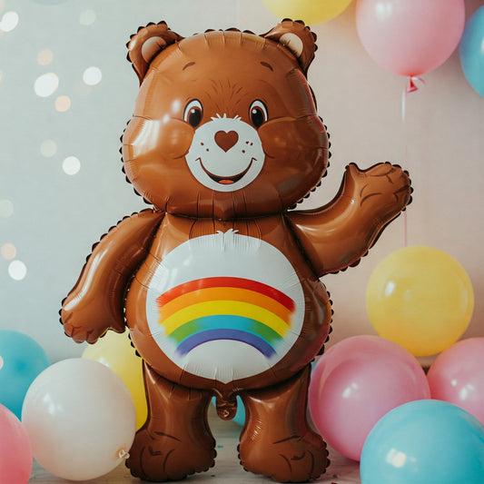Care Bears Tenderheart Bear 4 Foot Foil Balloon Birthday Party Gift