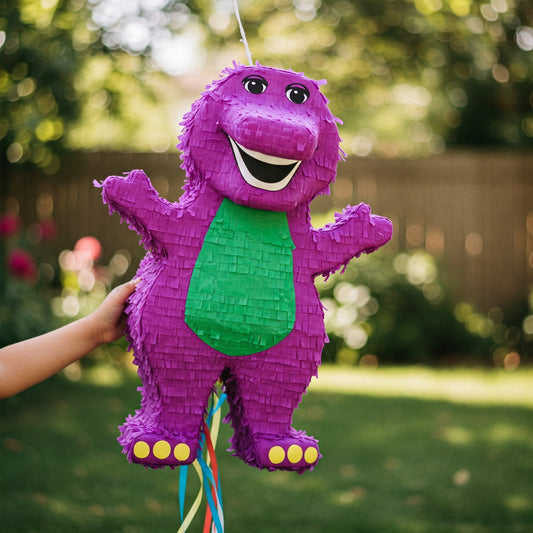 Barney and Friends 24" Piñata with Stick & Blindfold Birthday Party Gift