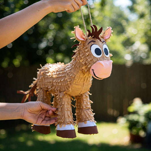 Toy Story Bullseye the Horse 24" Piñata with Stick & Blindfold Birthday Party Gift