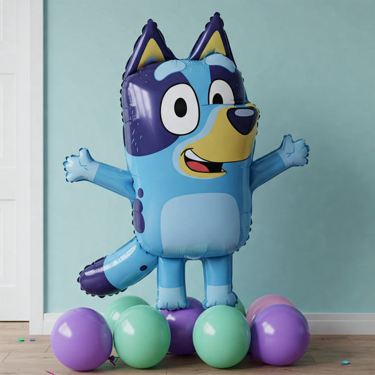 Bluey the Heeler 4 Foot Foil Balloon Birthday Party Gift
