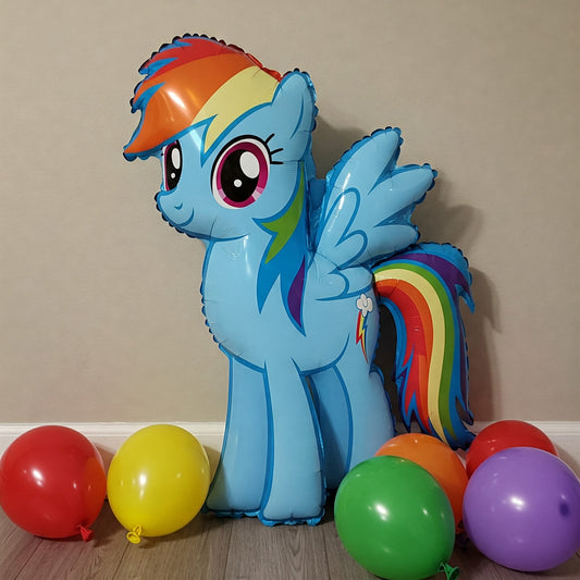 My Little Pony Rainbow Dash 3.5 Foot Foil Balloon Birthday Party Gift