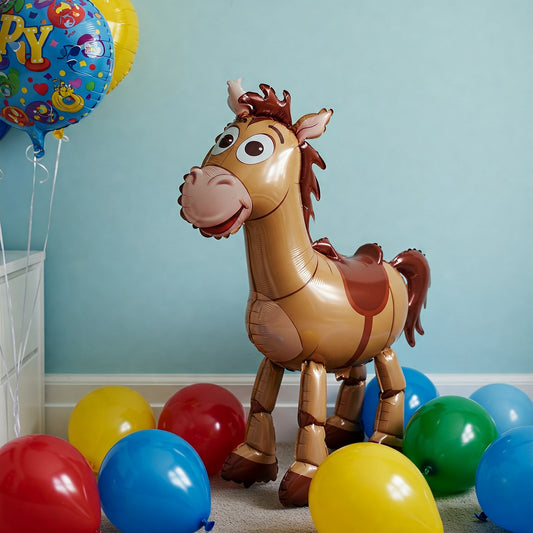 Toy Story Bullseye Horse 4 Foot Foil Balloon Birthday Party Gift