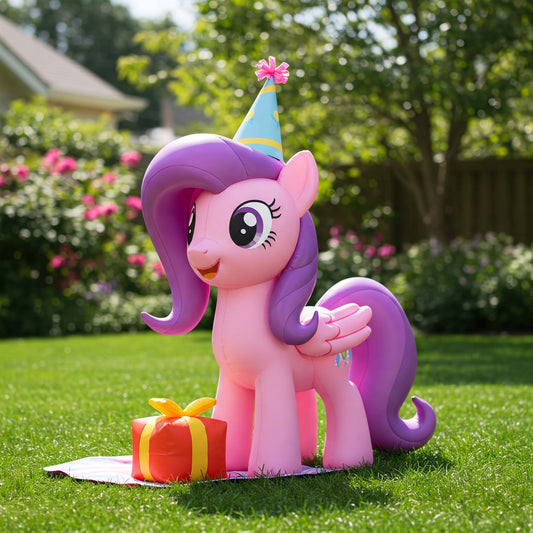 My Little Pony Pipp Petals 4 Foot Yard Inflatable Blow Up Birthday Party Gift