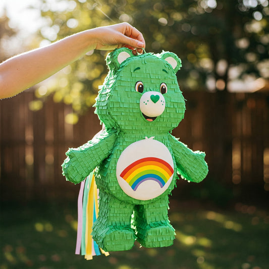 Care Bears Good Luck Bear 24" Piñata with Stick & Blindfold Birthday Party Gift