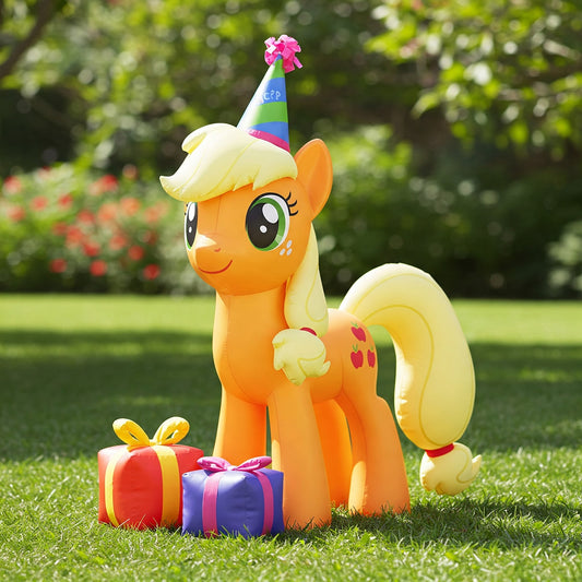My Little Pony Applejack 4 Foot Yard Inflatable Blow Up Birthday Party Gift