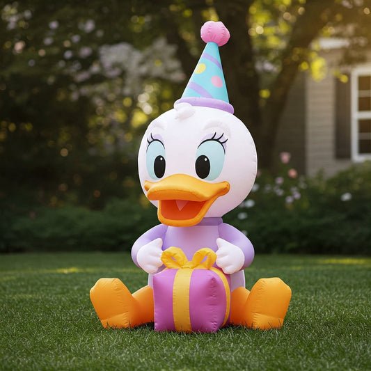 Baby Daisy Duck 4 Foot Yard Inflatable Blow Up Birthday Party Gift