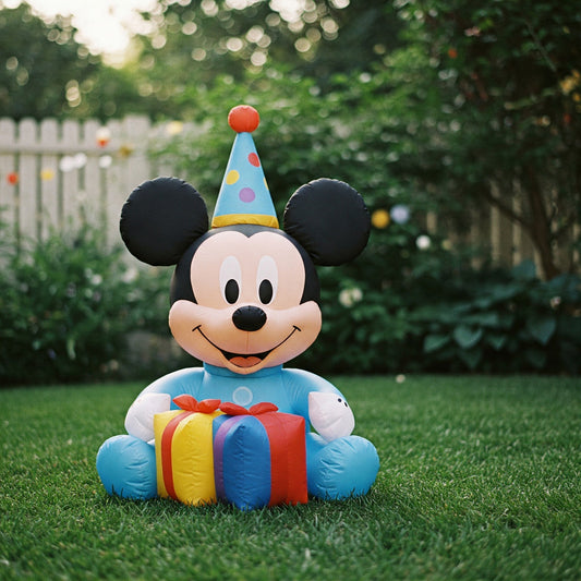 Baby Mickey Mouse 4 Foot Yard Inflatable Blow Up Birthday Party Gift