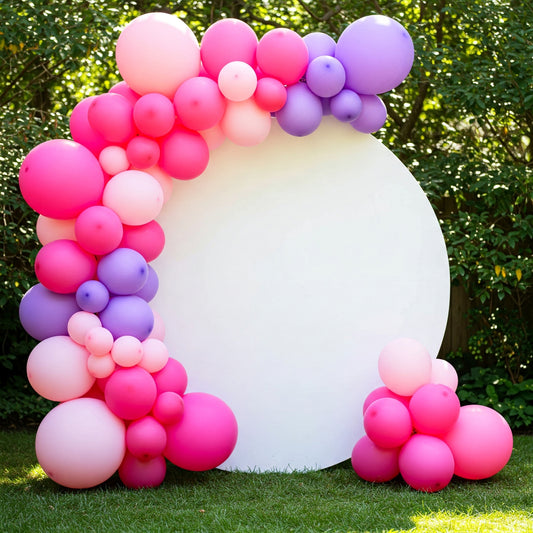 164 pcs Barbie Dora Gracie's Corner Gabby's Dollhouse Hot Pink Purple Pink Balloon Arch Garland Kit Birthday Party Gift