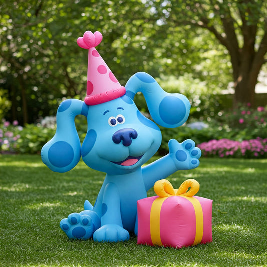 Blue's Clues 4 Foot Yard Inflatable Blow Up Birthday Party Gift