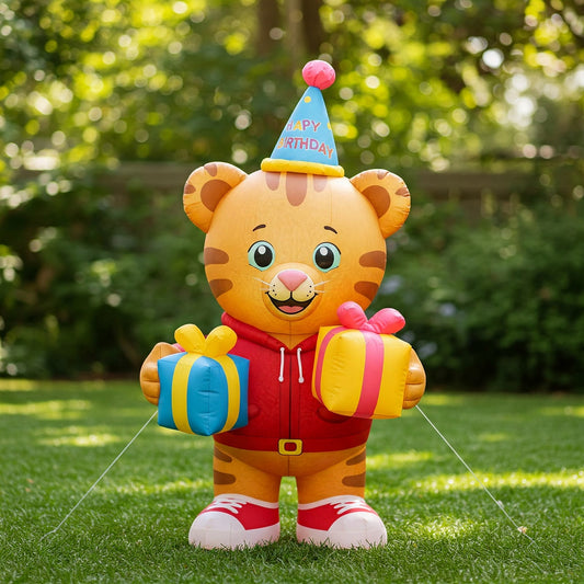 Daniel Tiger 4 Foot Yard Inflatable Blow Up Birthday Party Gift