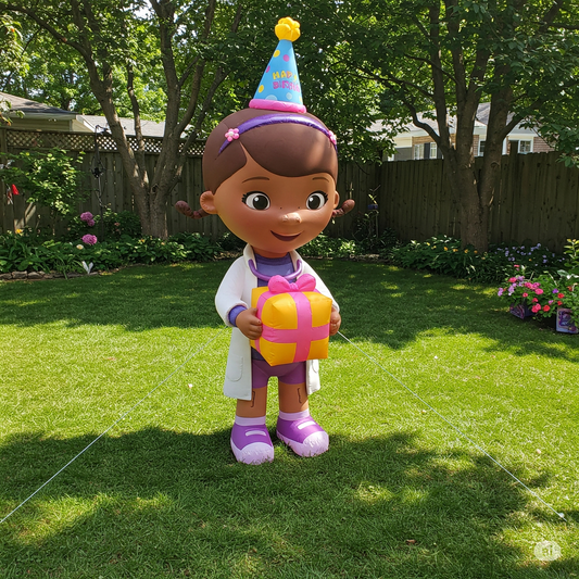 Doc McStuffins 4 Foot Yard Inflatable Blow Up Birthday Party Gift