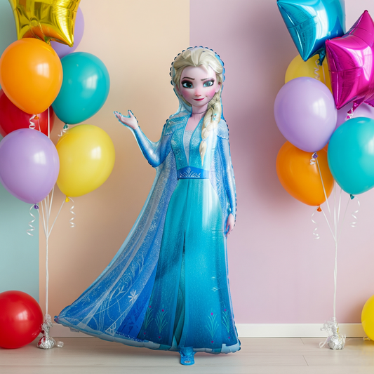 Disney Frozen Princess Elsa 4 Foot Foil Balloon Birthday Party Gift
