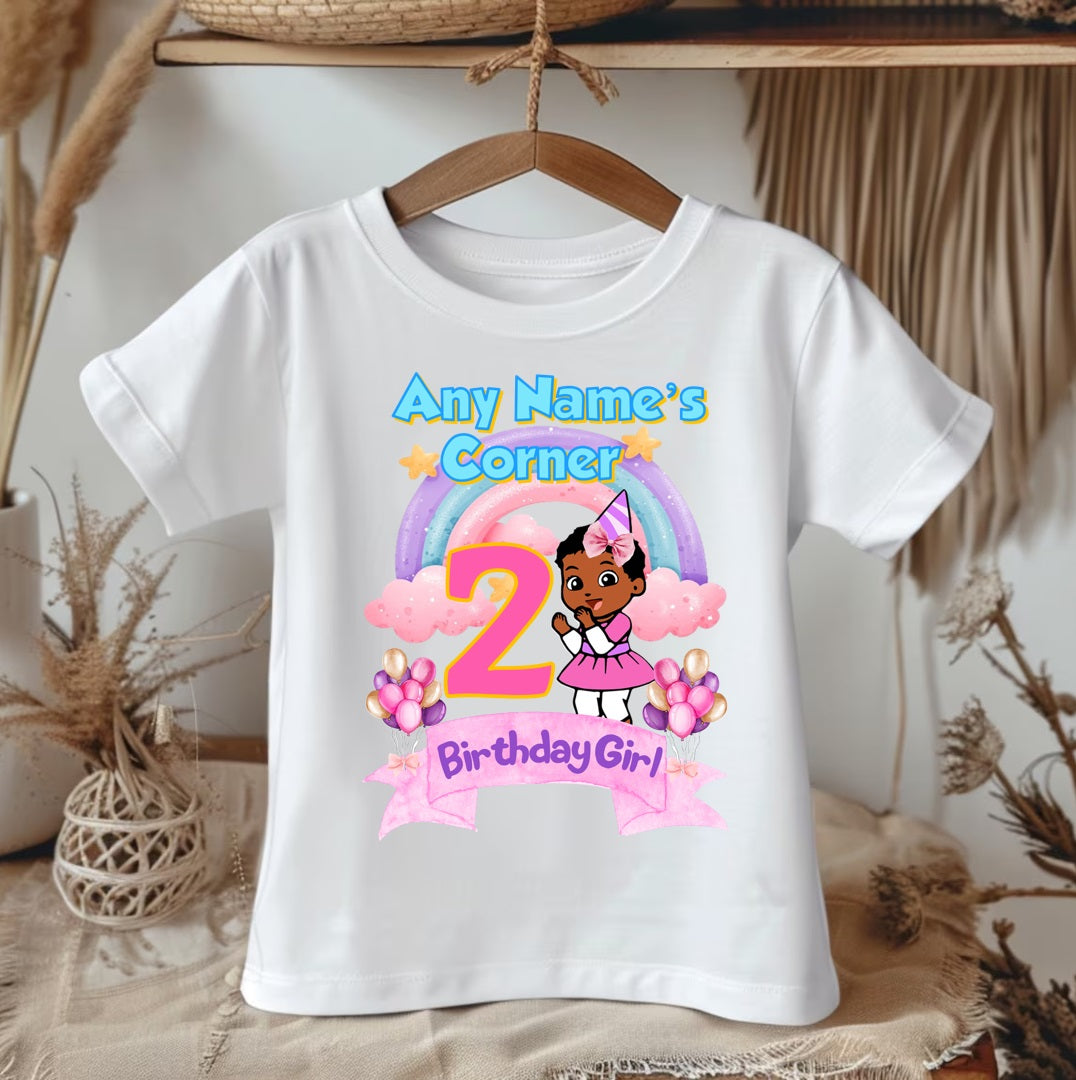 All Sizes Gracie's Corner Baby Cece Custom Personalized Name Birthday Pastel Rainbow Ribbon Sewn Tutu Outfit Set Dress
