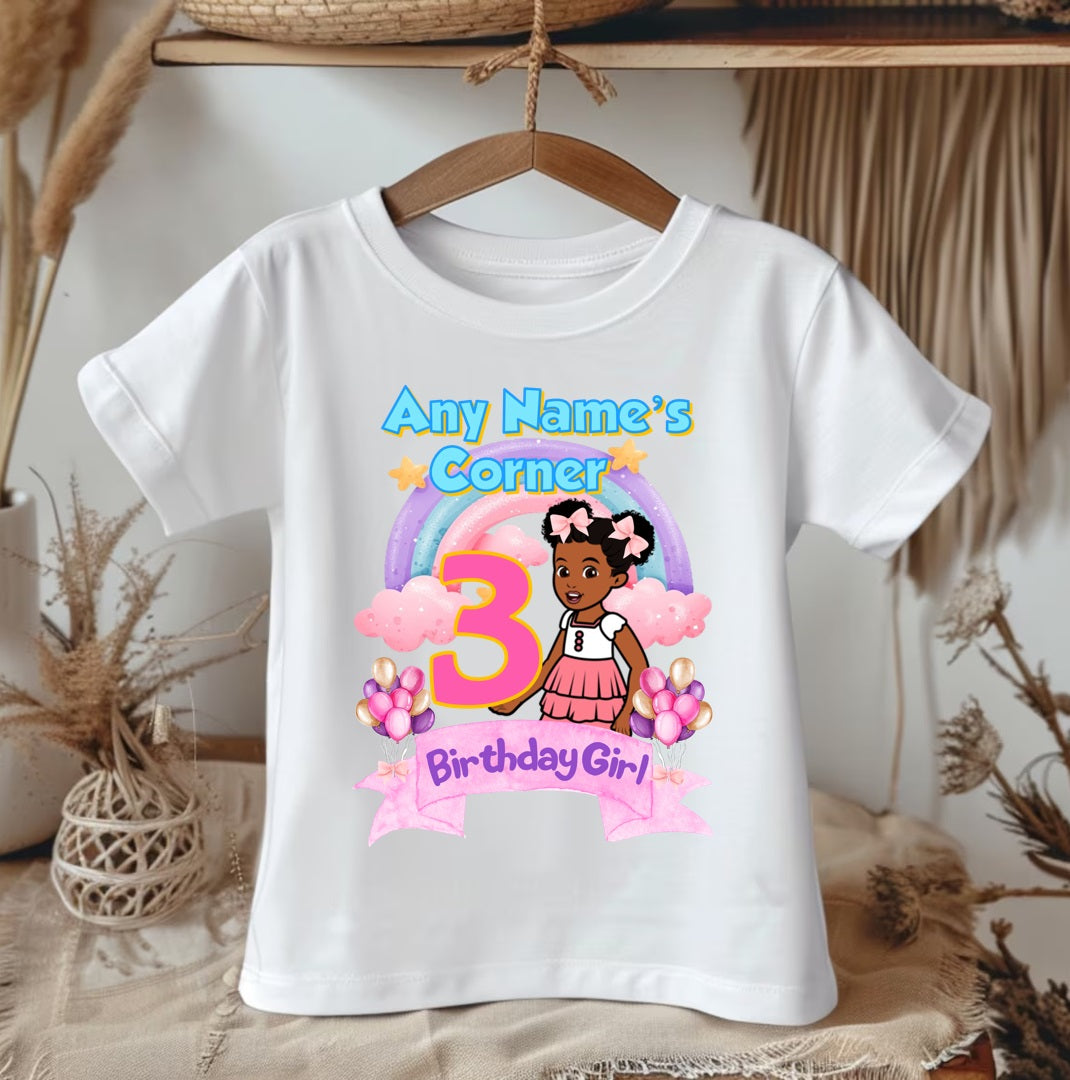 All Sizes Gracie's Corner Custom Personalized Name Birthday Pastel Rainbow Ribbon Sewn Tutu Outfit Set Dress