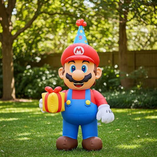 Super Mario bros Mario 4 Foot Yard Inflatable Blow Up Birthday Party Gift