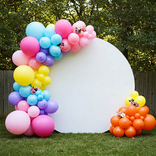 164 pcs My Little Pony Inspired Pink Yellow Purple Orange Balloon Arch Garland Kit Birthday Party Gift