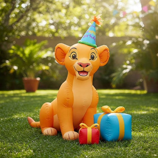 The Lion King Nala cub 4 Foot Yard Inflatable Blow Up Birthday Party Gift