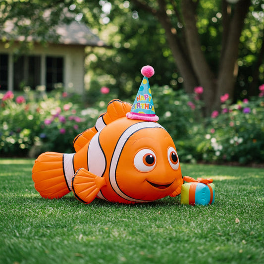 Finding Nemo 4 Foot Yard Inflatable Blow Up Birthday Party Gift