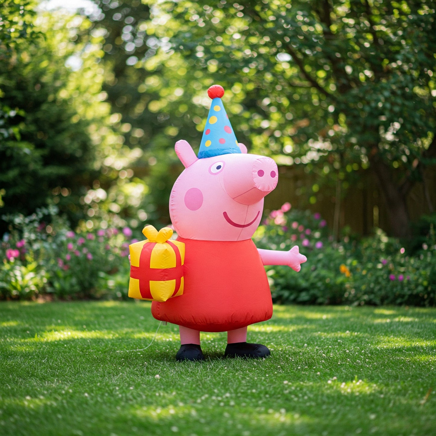 Peppa Pig 4 Foot Yard Inflatable Blow Up Birthday Party Gift
